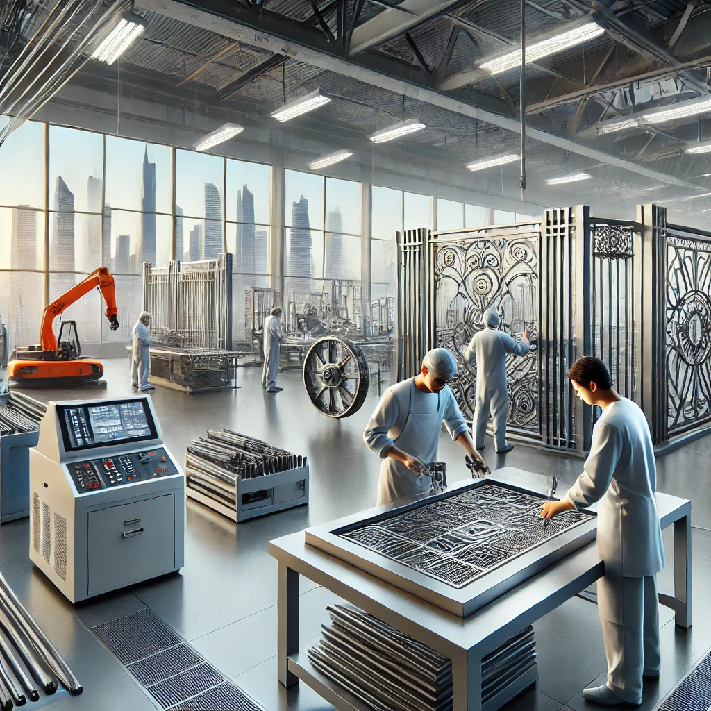 Stainless steel work process